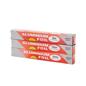 kitchen freeze aluminum foil Suppliers-10M*30CM Kitchen use disposable aluminum foil for food packaging
