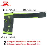 Personnalisé Réglable Sports Running Compression Drop Foot Support Protector Sleeve Cheville Foot Brace