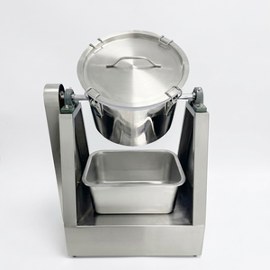 Agitateur mélangeur de laboratoire compact HongDi en promotion, capacité 50L, moteur automatique, qualité alimentaire SUS304 pour mélange de poudres plastiques, prix usine - Product Image 1