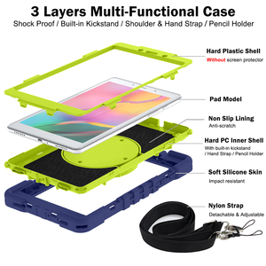Pour <span class=keywords><strong>Galaxy</strong></span> <span class=keywords><strong>Tab</strong></span> A8.0 <span class=keywords><strong>2019</strong></span> étui avec béquille, housse robuste antichoc pour <span class=keywords><strong>Samsung</strong></span> A8 étui pour <span class=keywords><strong>tablette</strong></span> <span class=keywords><strong>8</strong></span> <span class=keywords><strong>pouces</strong></span>, housse pour <span class=keywords><strong>tablette</strong></span> <span class=keywords><strong>Galaxy</strong></span> A8 - Product Image 3