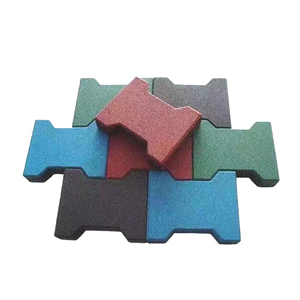 Baldosa de <span class=keywords><strong>caucho</strong></span> con forma de hueso para caminos de parques infantiles, adoquín de <span class=keywords><strong>caucho</strong></span>, <span class=keywords><strong>pavimento</strong></span> de ladrillo de <span class=keywords><strong>caucho</strong></span> - Product Image 2