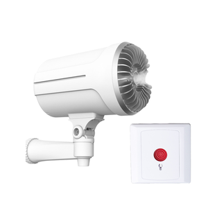 Générateur de brouillard <span class=keywords><strong>antivol</strong></span> 12V avec télécommande via l'application Tuya Smart, détecteur de mouvement, détecteur de fumée, <span class=keywords><strong>alarme</strong></span> de panique, sécurité pour 150 mètres cubes - Product Image 1