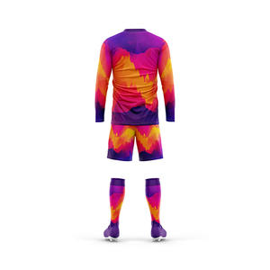 Seragam Jersey Sepak Bola Sublimasi Desain Kustom Lengan Panjang Kaos Camiseta De Futbol - Product Image 4