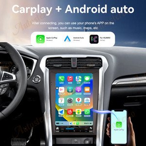 Autostereo Android 14 multimedya araba Stereo DVD OYNATICI Ford Mondeo 2013-2018 Carplay navigasyon ana ünitesi için teyp - Product Image 3