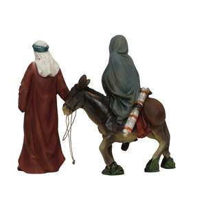 Figurines de la Sainte Famille en fuite, 15,6 cm, figurine et jouet de Noël (9006935239515) - Product Image 4