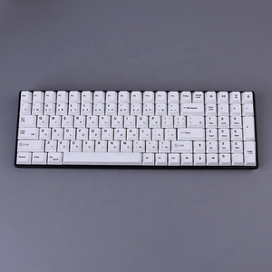 คีย์บอร์ดโปรไฟล์เชอร์รี่สีขาว/ดำ jp/ US/Thai/keycaps 129สำหรับ MX สวิตช์แป้นพิมพ์กลไก - Product Image 6