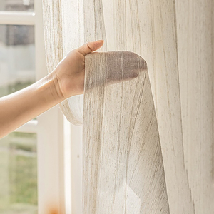 ZSHINE tende in garza in stile giapponese che bloccano la luce casa Stay tende di garza di fascia alta tende divisorie - Product Image 3