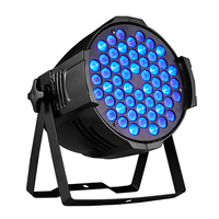 Nouveau design intérieur 54*3W Rgb 3In1 Rgbw blanc chaud et froid Led Par lumière pour Dj fête mariage Disco Performance Bar lumière de scène