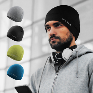 WRELS Skull Hat Hot-selling Ready Stock Sports Hat Quick Dry Beanie <strong>Caps</strong> <strong>Winter</strong> Outdoor Running Accessories Windproof Cold Hat - Product Image 1