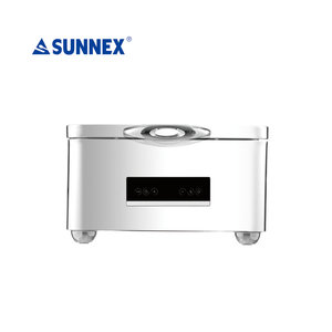 Chauffe-plat électrique Sunnex 110V rond en acier inoxydable pour traiteur, mariage, fête, banquet - Product Image 4