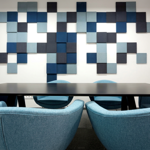 SwamiG TradeX Decoración para el Hogar, Aislamiento Acústico Rectangular de Poliéster, Moderno, Ligero, Ecológico e Impermeable - Product Image 1