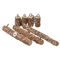 USMILEPET meilleure vente en bois perroquet balançoire pont suspendu échelle poulet animal perroquet oiseau balançoire jouet pour animal de compagnie oiseau perroquet échelle