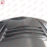 Z-ART 2022+ CT5 Couvercle de moteur en fibre de carbone sèche pour Cadillac CT5, capot moteur en fibre de carbone préimprégnée pour CT5, capot avant