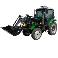 Équipement de tracteur agricole YTO moteur diesel pas cher prix 100hp tracteurs à roues agricoles avec cabine