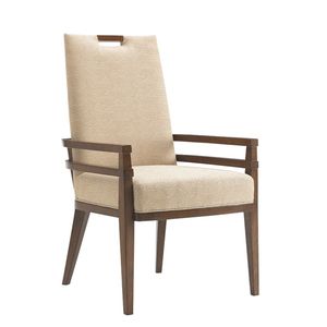 Chaise de salle à manger de restaurant à cadre en bois de hêtre massif à dossier haut de conception américaine avec expédition de porte à porte Taxes gratuites Service DC-338 - Product Image 1