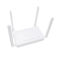 ONU de Doble Banda Versión en Inglés F688c GPON, ONT 4GE AC1200 Módem de Fibra Óptica de Doble Banda, Unidad de Red Óptica FTTH, Router Inalámbrico