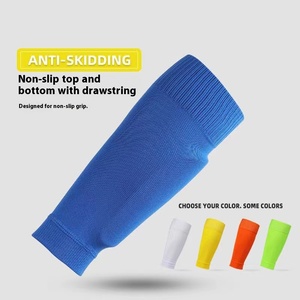 Chaussettes de football antibactériennes respirantes à double couche avec panneau de couverture fixe pour hommes Ensemble de chaussettes antidérapantes pour les sports d'automne - Product Image 1