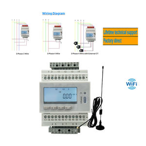 Lorawan电能表智能电能表电表三相无线电表物联网高品质电能表Wifi - Product Image 1