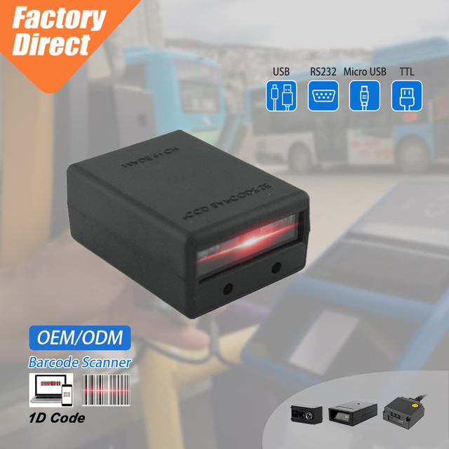 High Quality Embedded 2D CMOS Sensor Barcode Scanner Module Auto Sense Fixed Mount Qr Code Scanner