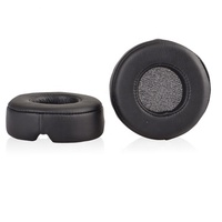 Coussinets d'oreille de remplacement en cuir protéiné et mousse à mémoire de forme pour casque BEATS Mixr - Couvre-oreilles doux et confortables