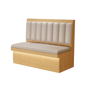 Juego de Comedor Moderno de Lujo Ligero, Duradero y Ecológico, Mesa y Sillas de Madera para Cafetería, Asientos de Cuero Negro para <span class=keywords><strong>Restaurante</strong></span> - Product Image 4