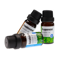 Pack de 8 Offres Spéciales de marque privée à faible quantité minimale de commande 100% extraits de plantes pures Romarin Menthe Arbre à thé Rose Huile essentielle de lavande