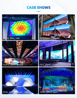 Écran LED de location personnalisable en forme de P2.604 pour DJ, festivals de musique, discothèque, bar, mur vidéo, façade, table
