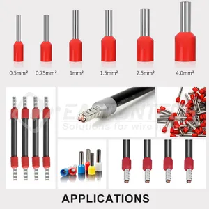 EW-5010A 0.5-4.0mm2 Elektrische Semi-Automatische Ferrule Krimpmachine Ferrule Crimper Bootlace Ferrule Machine