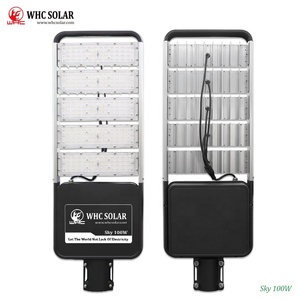 WHC SOLAR Solar Solar Powered Outdoor Lights 100W lampione <span class=keywords><strong>solare</strong></span> 200W 300W 400W 500W luce <span class=keywords><strong>solare</strong></span> <span class=keywords><strong>da</strong></span> giardino - Product Image 3