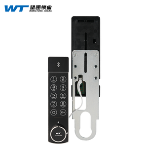 An Ninh Bàn phím mã kỹ thuật số đồ nội thất phòng tập thể dục Keyhole Locker kỹ thuật số ngực của ngăn kéo khóa cửa - Product Image 2