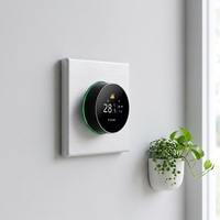 Termostato de habitación inteligente Tuya Wifi, bobina de ventilador programable de 2/4 tubos para sistemas HVAC, termostato programable para hogar inteligente