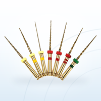 Lime rotative endodontique dentaire Jinjiang en NiTi activé par la chaleur, instrument pour dentiste, 21mm 25mm 31mm