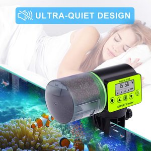 Otomatik balık besleyici dijital otomatik balık besleyici, akvaryum tankı zamanlayıcı besleyici tatİl ve hafta sonu 2 balık gıda dağıtıcı - Product Image 6