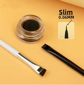 Cepillo plano <span class=keywords><strong>para</strong></span> <span class=keywords><strong>cejas</strong></span> con tinte <span class=keywords><strong>de</strong></span> labios, mango blanco <span class=keywords><strong>de</strong></span> alta calidad, pelo ultrafino, corte perfecto, pequeño cepillo <span class=keywords><strong>de</strong></span> maquillaje, cepillo <span class=keywords><strong>corrector</strong></span> plano - Product Image 6