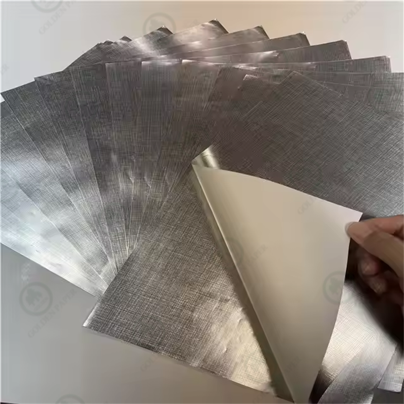 Custom Printable Wet Strength Paper Metallized Label Paper for Bottles and Jars