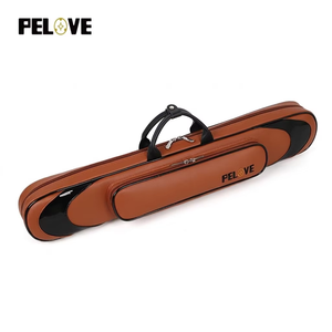 Pelove 3BX4S Étui pour queues de billard en PU souple, étanche, haute capacité, avec logo personnalisable, direct usine - Product Image 5