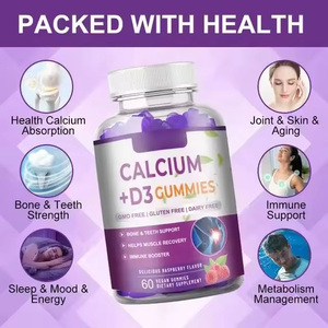 Gomitas de Vitamina D3 + Calcio OEM, Suplemento Masticable para la Salud de Huesos y Articulaciones para Adultos - Product Image 3