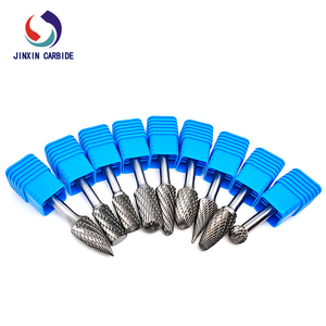 Prezzo di fabbrica di alta qualità SA SF SC SB 6mm 12mm gambo 1/4 pollici doppio taglio rotativo bava carburo di tungsteno bava - Product Image 2