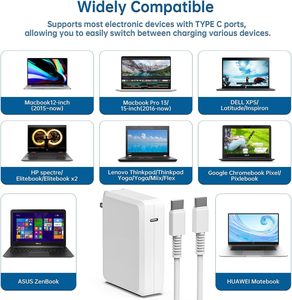 <span class=keywords><strong>USB</strong></span>-C 60W Qc4.0 Chống Cháy PC Chất Liệu Power <span class=keywords><strong>Adapter</strong></span> Đối <span class=keywords><strong>Macbook</strong></span> <span class=keywords><strong>Pro</strong></span>/Không Khí 13/15/16/14/2022-2024 Mô hình - Product Image 6