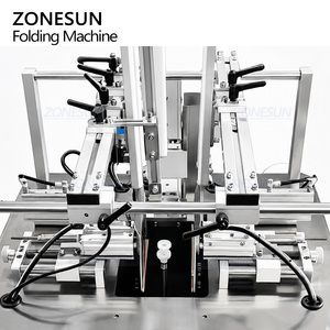 Machine semi-automatique de formage, d'érection, de pliage et d'emballage de boîtes en carton pour cosmétiques et soins de la peau ZONESUN ZS-SFEM01 - Product Image 4