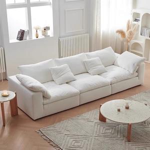 Sofá Seccional Moderno de Lujo para Sala de Estar, Muebles en Forma de L, 2 y 3 Plazas, <span class=keywords><strong>Reclinable</strong></span> de Esquina sin Estructura para Diseños de Hogar - Product Image 4