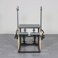 Chaise de Pilates portable et réglable Wuda en bois d'érable, équipement d'exercice professionnel pour la maison, la salle de sport, les entraînements en studio, bienfaits pour la santé
