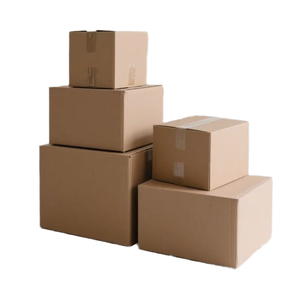 Cajas de Cartón Corrugado Reciclado de 4 mm con Impresión Digital Flexográfica Personalizada, Embalaje Duradero para Envíos de Comercio Electrónico - Product Image 1