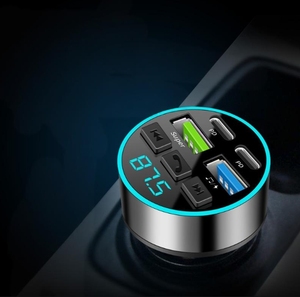 Venta caliente nuevo cargador de coche Pd REPRODUCTOR DE Mp3 Fm cargador multifuncional - Product Image 3