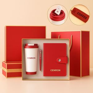 Paquete de Artículos de Papelería y Bebidas Corporativas: Taza de Viaje Antiderrames, Libreta A5 y Bolígrafo, OEM/ODM, Producción Rápida - Product Image 4