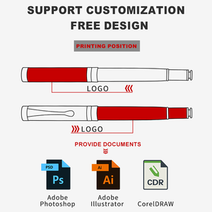 Bán buôn Quà tặng khuyến mãi đen <span class=keywords><strong>in</strong></span> logo vàng sang trọng kinh doanh dấu hiệu quà tặng bút kim loại bút bi thiết lập với biểu tượng tùy chỉnh và hộp - Product Image 5