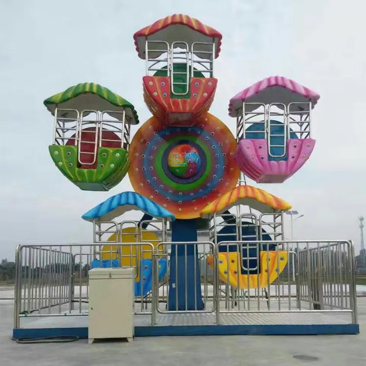 Mini roue de feeris pour enfants parc à thème manèges forains à vendre petite grande roue prix