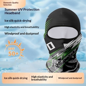 Pasamontañas <span class=keywords><strong>3D</strong></span> para Motociclismo al Aire Libre, Máscara Facial de Seda de Hielo para Deportes Extremos, Protección Solar, Venta al Por Mayor, Unisex - Product Image 1
