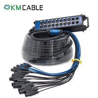 Câble multipaire XLR professionnel 8-32 canaux pour scène, âme en cuivre sans oxygène, gaine PVC IP65, tailles 1x0.5-1.0 mm² pour événements en direct