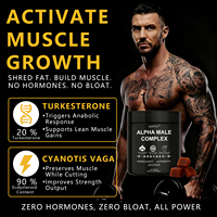 Gummies Alpha Male Complex pour Homme : Immunité Renforcée, Shilajit Pur, Mousse de Mer, Ashwagandha, Miel de Manuka – Direct Usine